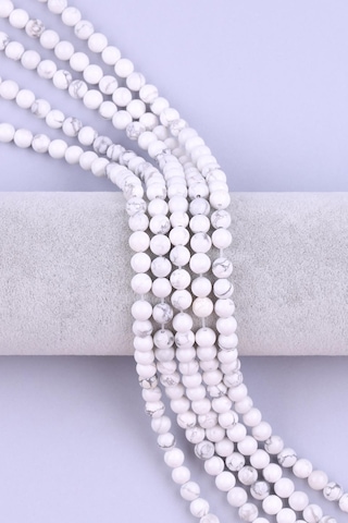 Havlit Doğal Taş Dizi 6 MM Küre Kesim 66156105 Altın