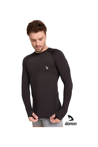 Hnc Sport Erkek Siyah Parmak Detaylı Compression Spor Body T-shirt: Hareket Özgürlüğü Ve Şıklık Bir Arada