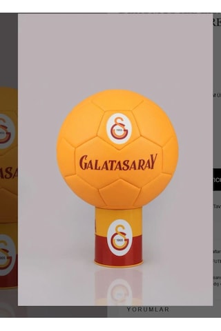Galatasaray Premıum Futbol Topu No:5 Kırmızı