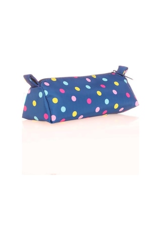 Kaukko Triangle Punch Kalem Çantası Navy Blue K2581