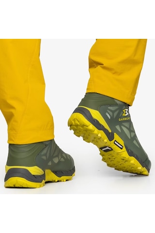 Garmont Italy 9.81 N Air G 2.0 Mid Goretex Michelin Taban Erkek Bot Green Olivine 002491 Yeşil-sarı Çok Renkli