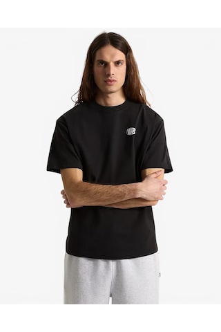 Vans Oval Logo Loose Ss Tee Erkek Siyah T-shirt - Vn0010fe