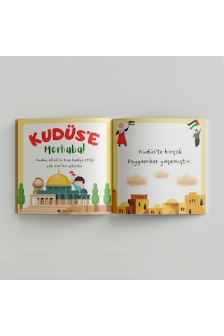 Çocuklar İçin Kudüs Filistin Ajandam Okul Öncesi Çok Renkli