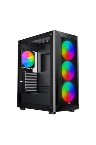 Gamebooster 650w 80+ Raıder E651b Jbst-gbe651b Gamıng Mıd-tower Pc Kasası