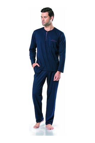Pierre Cardin 5454 Erkek Penye Pijama Takımı 001