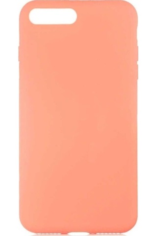 Apple Uyumlu iPhone 7 Plus Kılıf Zore Lsr Lansman Kapak Light Orange