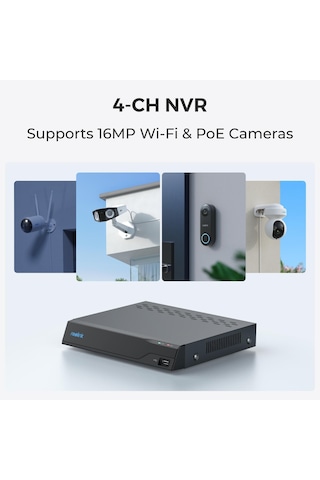 Reolınk Nvs4 4 Kanal Network Kayıt Cihazı