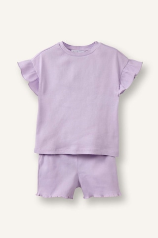 Defacto Fitilli Kaşkorse 2li Takım Kız Bebek H5482a526smpr67 Mor-pr67