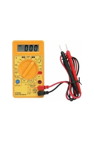 Dt830d Buzzerlı Dijital Multimetre Pil Hediyeli
