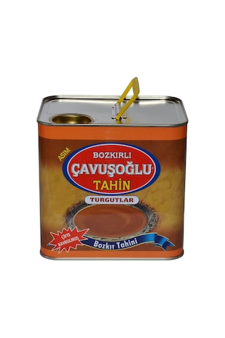 Çavuşoğlu Kepeksiz Odun Ateşinde Bozkır Tahini Teneke 1750 G