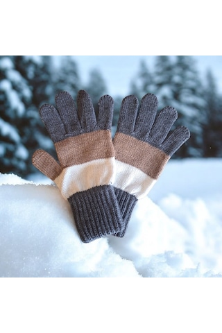 Garson Beden Erkek Çocuk Eldiven Antrasit- 8-12 Yaş Antrasit