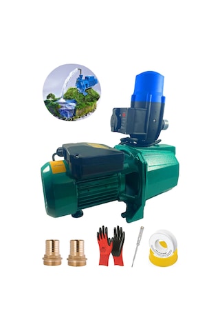 Deko Paslanmaz Jetmax Motor Otomatik Paket Hidrofor Su Pompası1Hp