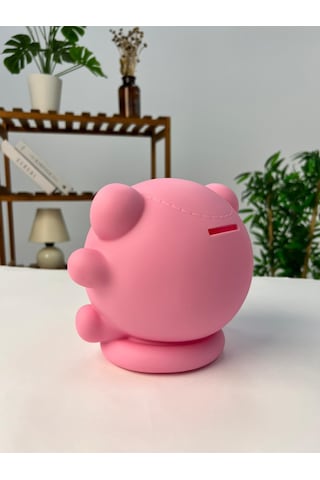 Favora Papyonlu Ayı Kumbara - Pembe