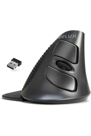 Techtic Kablosuz Dikey Mouse Sessiz 6 Tuşlu Bilek Destekli