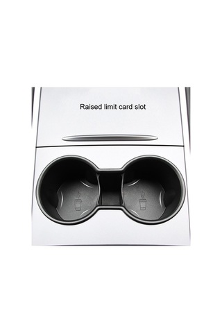 Moly Tesla Model 3/y Merkezi Kontrol Paneli Su Bardağı Tutucu, Pvc, Siyah, Kullanışlı, Ağır Dayanıklı