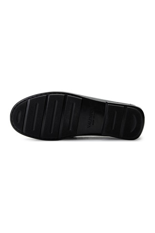 Valentino Valentıno Erkek Hakiki Deri Siyah Loafer Ayakkabı 667 2088 Erk Ayk Y23 Black Siyah