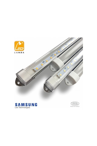 Lambaled Mutfak Tezgahı Led Aydınlatma Beyaz Işık - 50cm Şeffaf