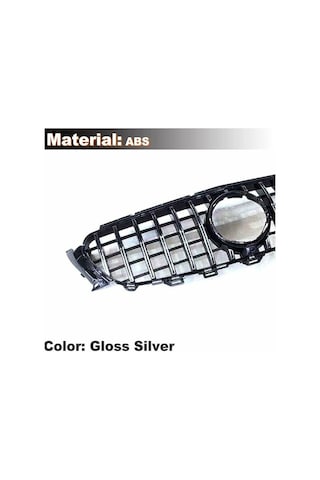 Mercedes E-class W213 E63 Ön Panjur Siyah Krom Gtr Model 2016-2020 Arası Uyumlu
