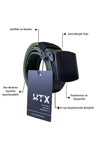 Utx Taktik Palaska-kemer Unısex Haki