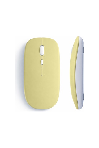 Tablet Ve Telefon İçin Bluetooth Mouse Apple Uyumlu iOS Android Şarjlı Batarya Usb Dongle Ve Kablo Dahil 13515