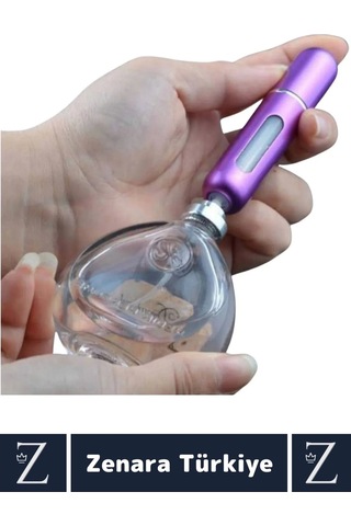 Kompakt Cep Boy Doldurulabilir Taşınabilir Sızdırmaz Pratik Çanta Boy Mini Cep Parfümü Şişesi 5 Ml