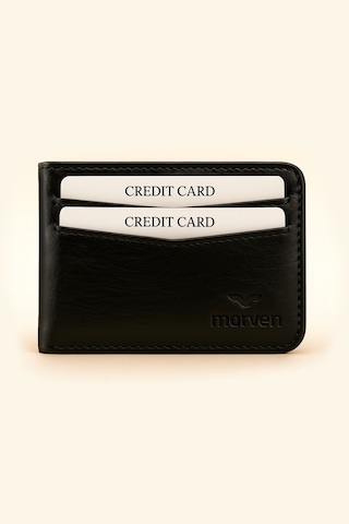 Morven Erkek Siyah %100 Deri Cüzdan Kartlık 26mc052004001 Siyah