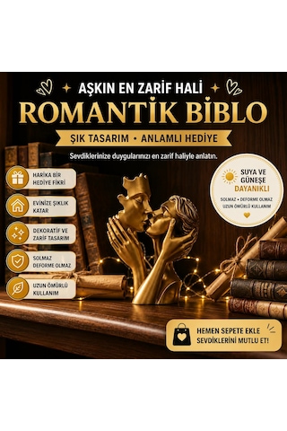 Aşk Biblo Dekoratif Obje 10 Cm Aşk Biblo Dekoratif Obje 10 Cm
