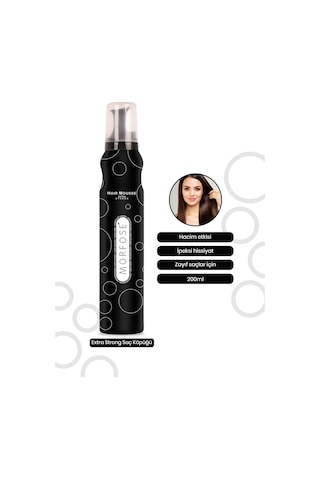 Morfose Extra Strong Köpük 200 Ml 3 Adet
