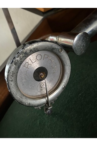 Parlaphone Antika Dolap Gramafon 050 Kurma Kolu Kırık