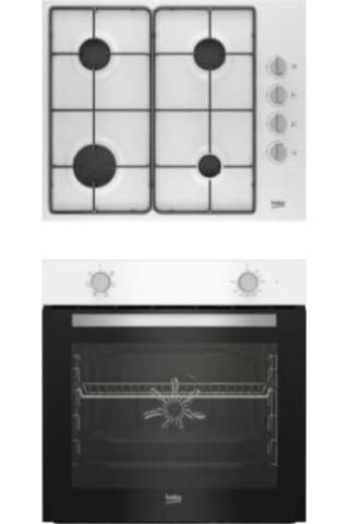 Eco Beko BFM 310 B - Bomd D 6110 EB Beyaz Ankastre Set