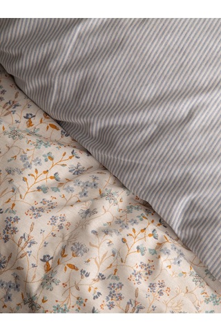 Senses Miracle Nevresim Takımı Tek Kişilik İndigo indigo