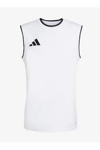 Adidas Kb3928 Entrada26 Sleeveless Jersey Erkek T-shirt Beyaz