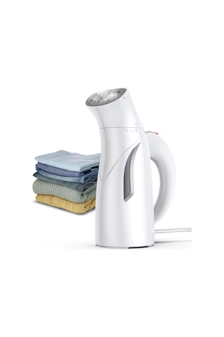 Mufunye 700w 140 C Yüksek Sicaklık Buhar Kazanıcı - 240ml Su Deposu, 40s Hızlı Isınma, Taşınabilir Ev Ofis Seyahat İçin Beyaz Ev Gereci