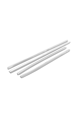 Dacia Duster Krom Cam Çıtası 4 Parça P.Çelik 2018 ve Üzeri