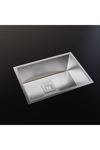 Inox 60x43 Tek Göz Paslanmaz Çelik Eviye Renkli