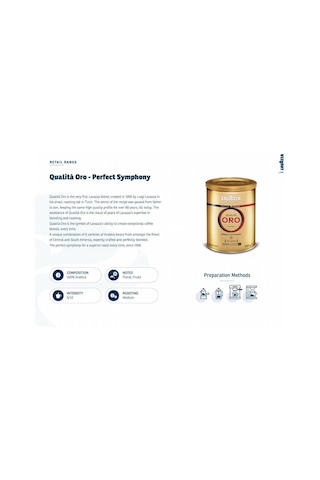 Lavazza Qualita Oro Filtre Kahve Teneke 3 x 250 G
