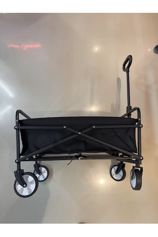 Katlanır Taşıma Arabası Siyah