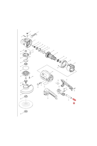 Makita GA7020 Kablo - Fiş Ürün Kodu 695107-1