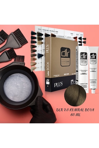 DLR Color Saç Boyası 7.0 Kumral 60 ML