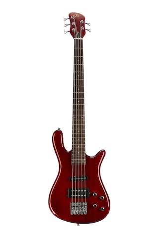 Sx Swb1 5 Telli Bas Gitar Trans Red Wine