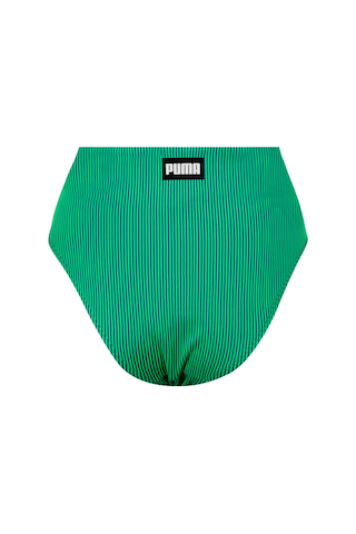 Puma Swim Fitilli Yüksek Bel Kadın Bikini Altı 938339 01 Yeşil