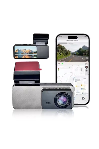 Erctec C4 Fhd 1080p Gece Görüşlü Wifi Araç İçi Güvenlik Kamerası