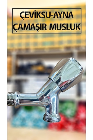 Çevik Su Ayna Model Çamaşır Makinası Musluğu Çamaşır Makinaları Bağlantı Hortumlarına Uyumludur