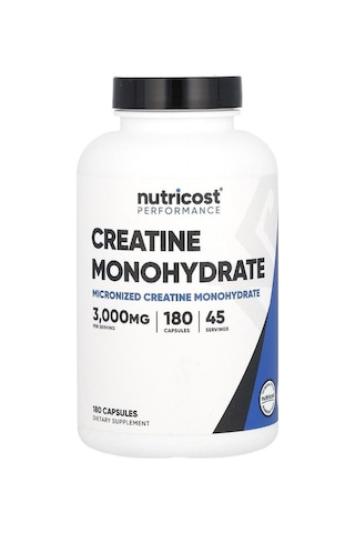Nutricost Creatine Monohydrate 3000 Mg 180 Kapsül