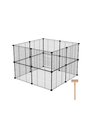 Hodbehod 16 Panel Hayvan Oyun Kafesi Kedi Kuş Evcil Hayvan