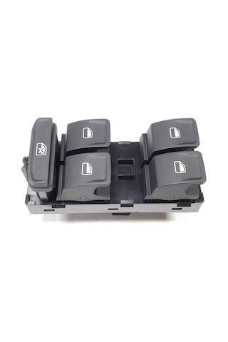 Vw Passat 8.5 2020-2022 Sol Ön Kapı Dörtlü Cam Düğmesi 5G0959857D