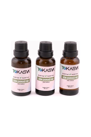 Tokasya Üzüm Çekirdeği Yağı 3 x 30 ML