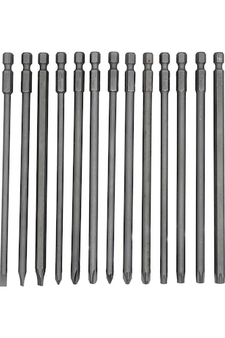 İzeltaş 4850001513 Uzun Bits Uç Takımı 150 Mm - 13 Parça
