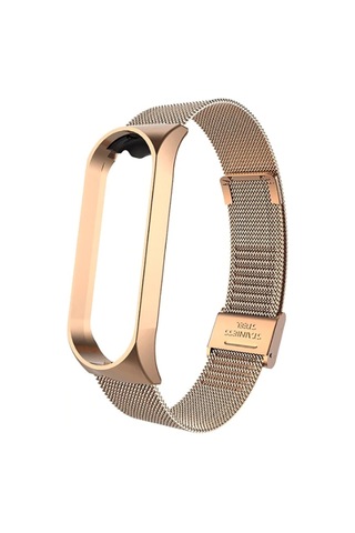 Xiaomi Mi Band 3 Uyumlu Krd-06 Metal Ytsg Kordon-gold