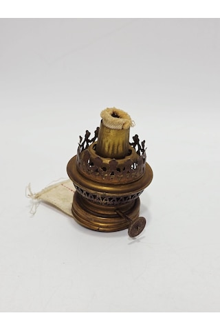 Antika Gaz Lambası Mekanizma Başlığı 037 Altın